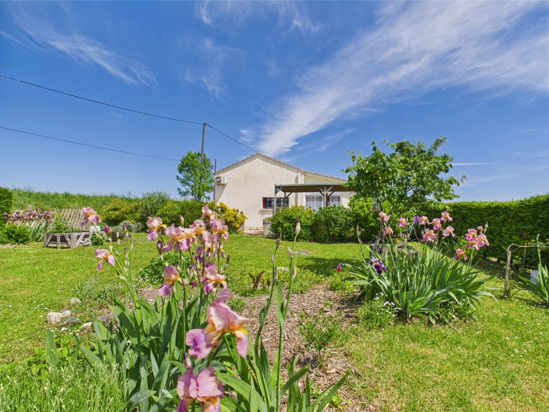 Lovely single-storey house with large garden close to a beautiful country house, Aquitaine – France – BVI80751