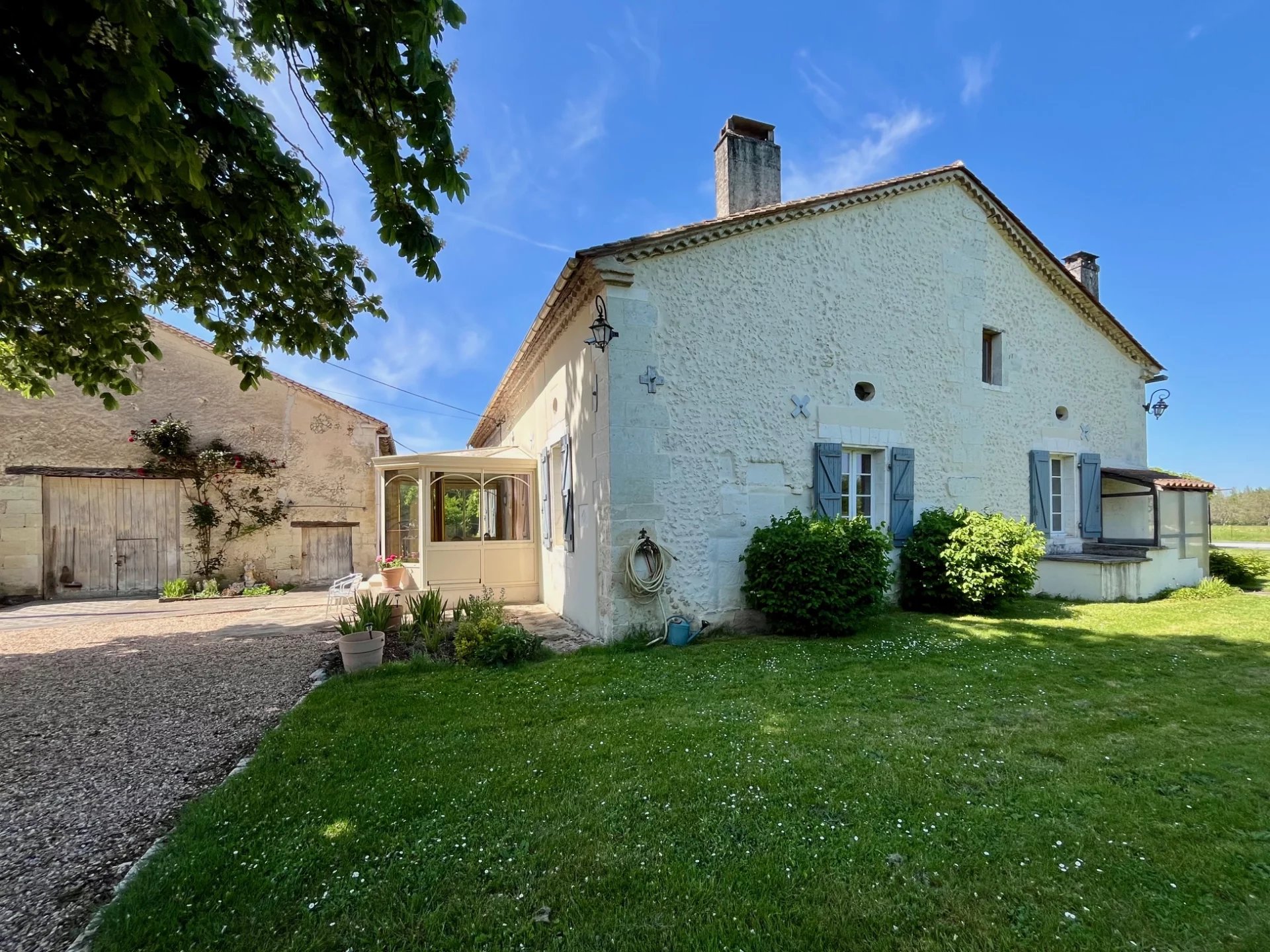 Character stone house privately placed in a small village, Aquitaine – France – BVI80752
