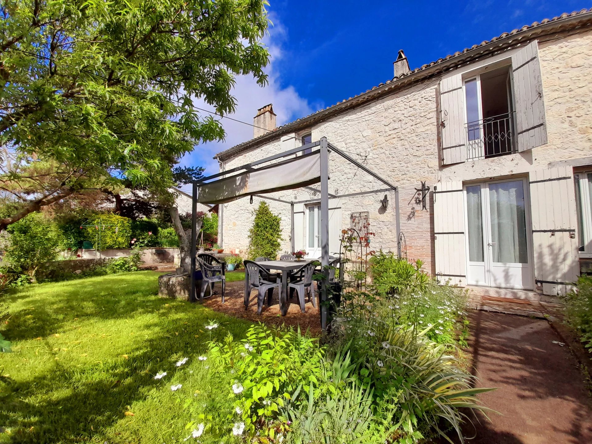 Authentic stone cottage with attached apartment for rental, Aquitaine – France – BVI75595