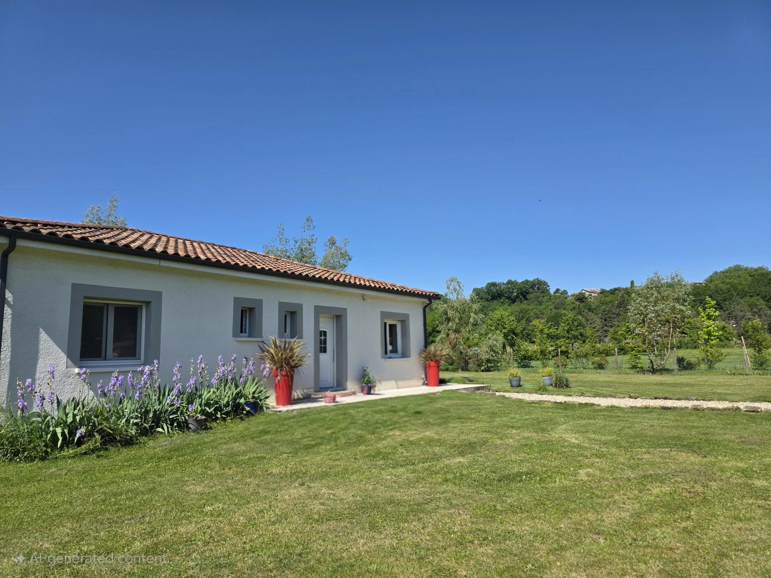 Beautiful modern bungalow – walkable to Eymet, Aquitaine – France – BVI81048