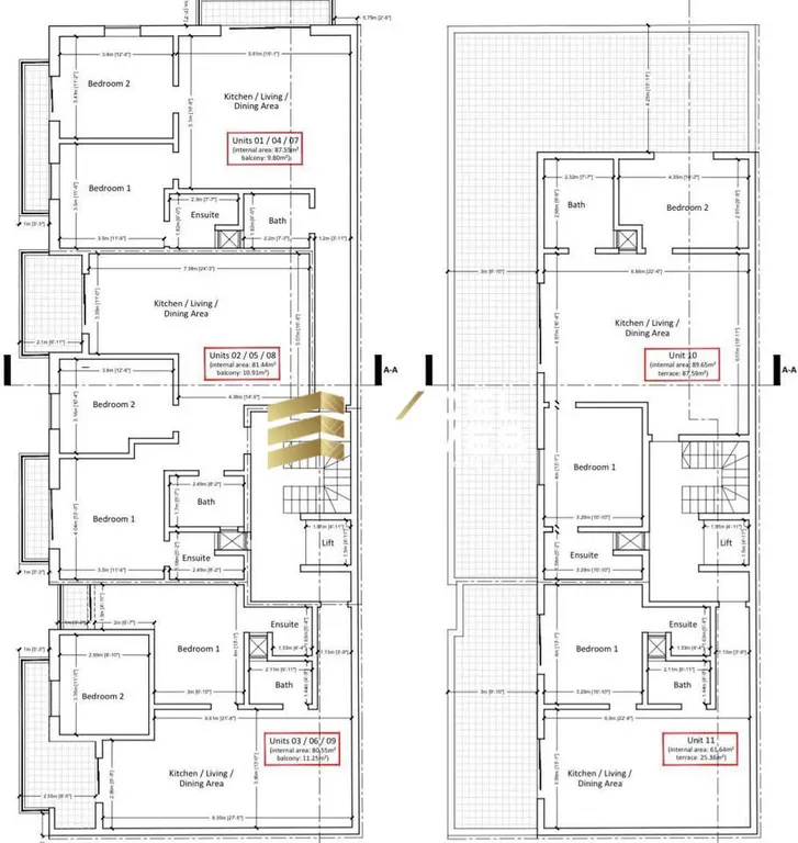 2 bedroom Penthouse in Ghaxaq, Malta – 61925