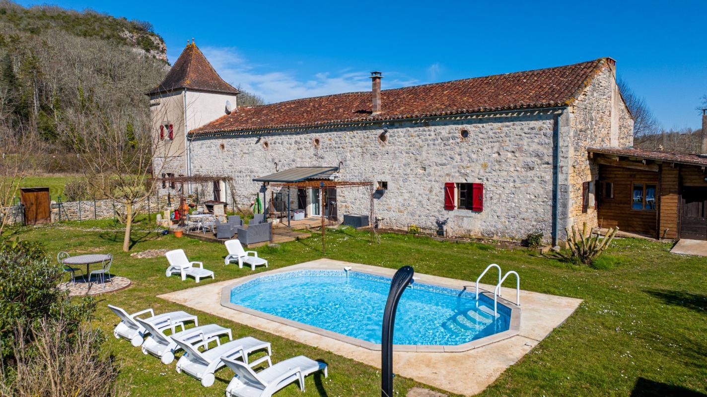 7 bedroom propriete in Larnagol, Lot, France – E1BE94B763BF4A34