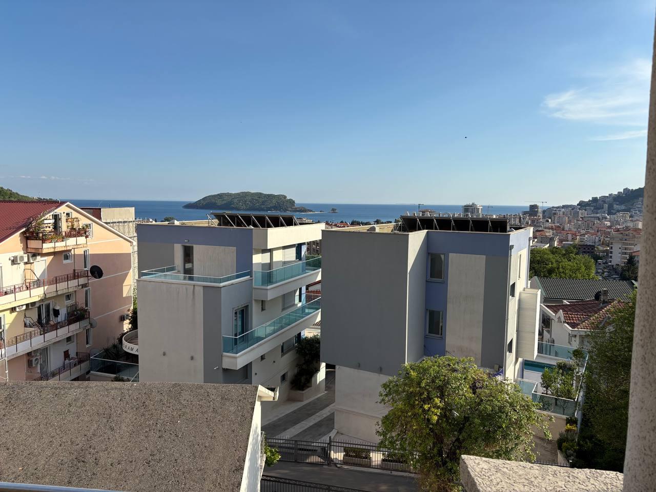 Duplex Apartment for Sale in Budva Lazi – Stunning Sea View and Garage Included, Montenegro – MRENB-82