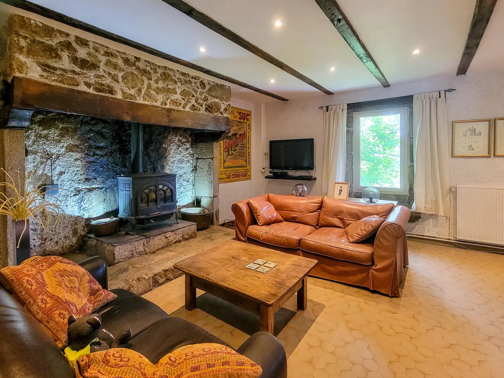 A unique slice of French village life – former doctor’s house with apartment and studio space, Midi-Pyrénées – France – BVI78163