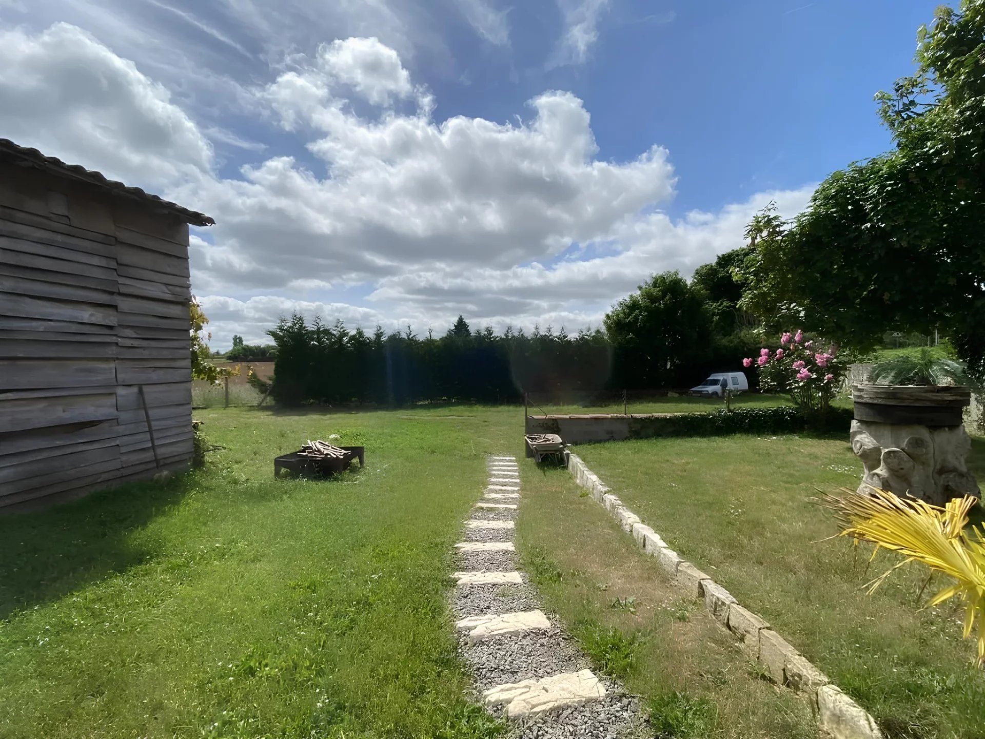 Three-Bedroom Stone House Near Ruffec with Barn and Garden, Poitou-Charentes – France – BVI80880