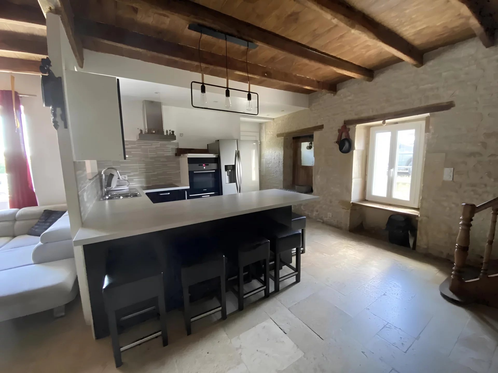 Three-Bedroom Stone House Near Ruffec with Barn and Garden, Poitou-Charentes – France – BVI80880