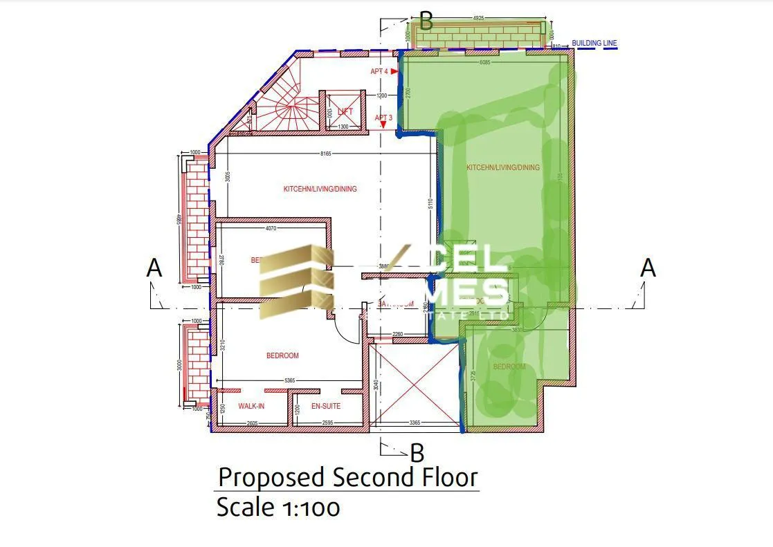 2 bedroom Apartment in Zabbar, Malta – 61369
