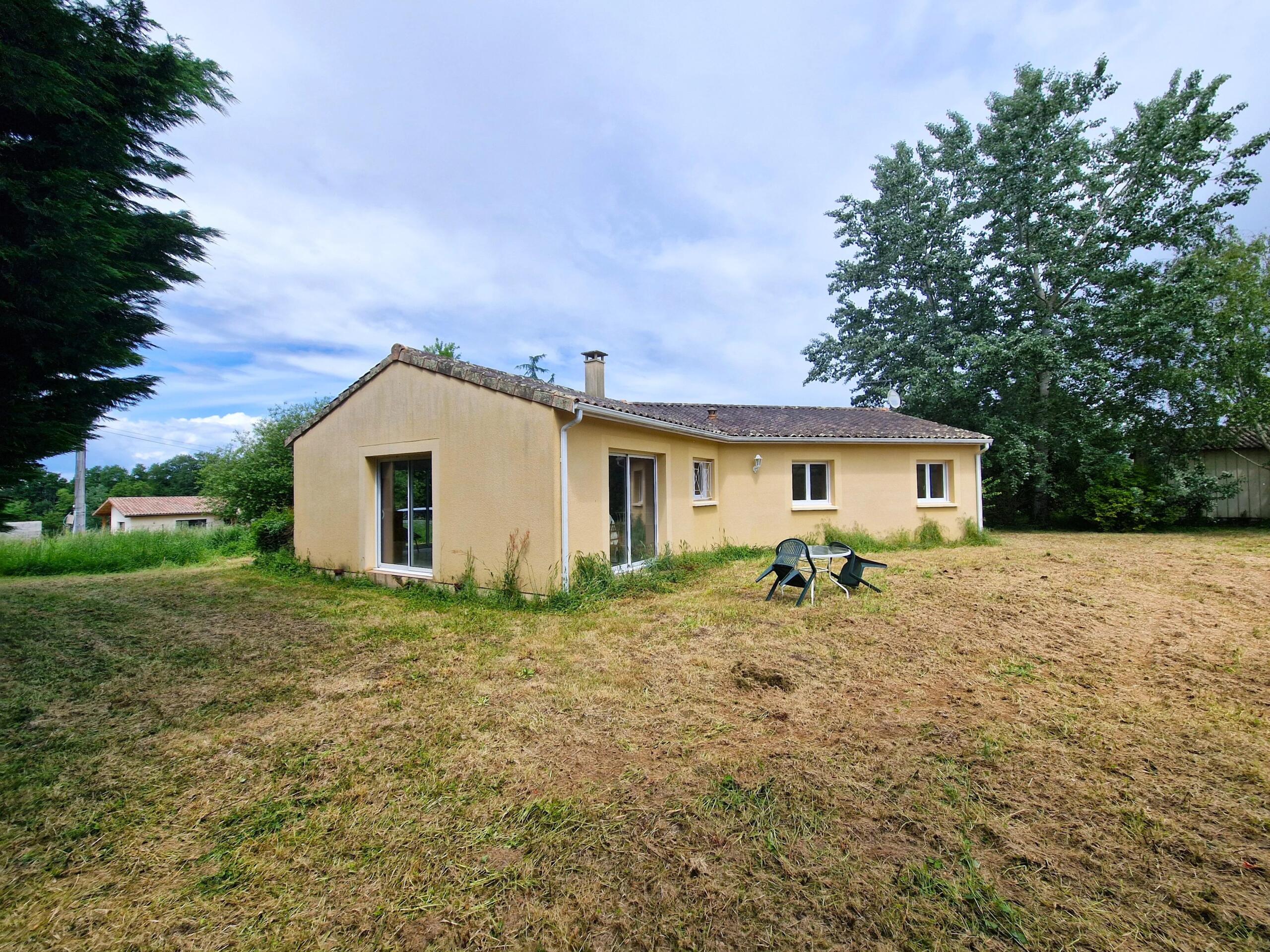 Modern single-story house in Monsegur., Aquitaine – France – BVI80963