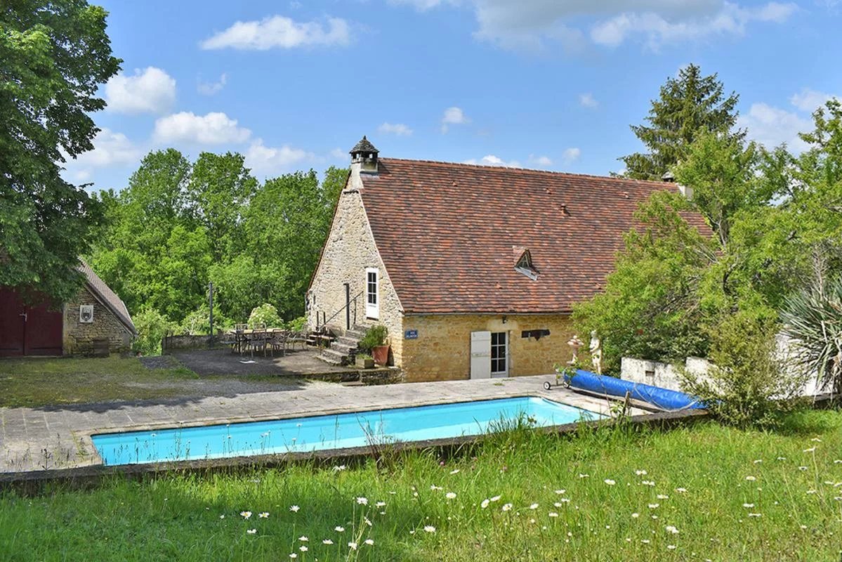 Pretty Stone house with 4 bedrooms, swimming pool and gardens, Aquitaine – France – BVI76758