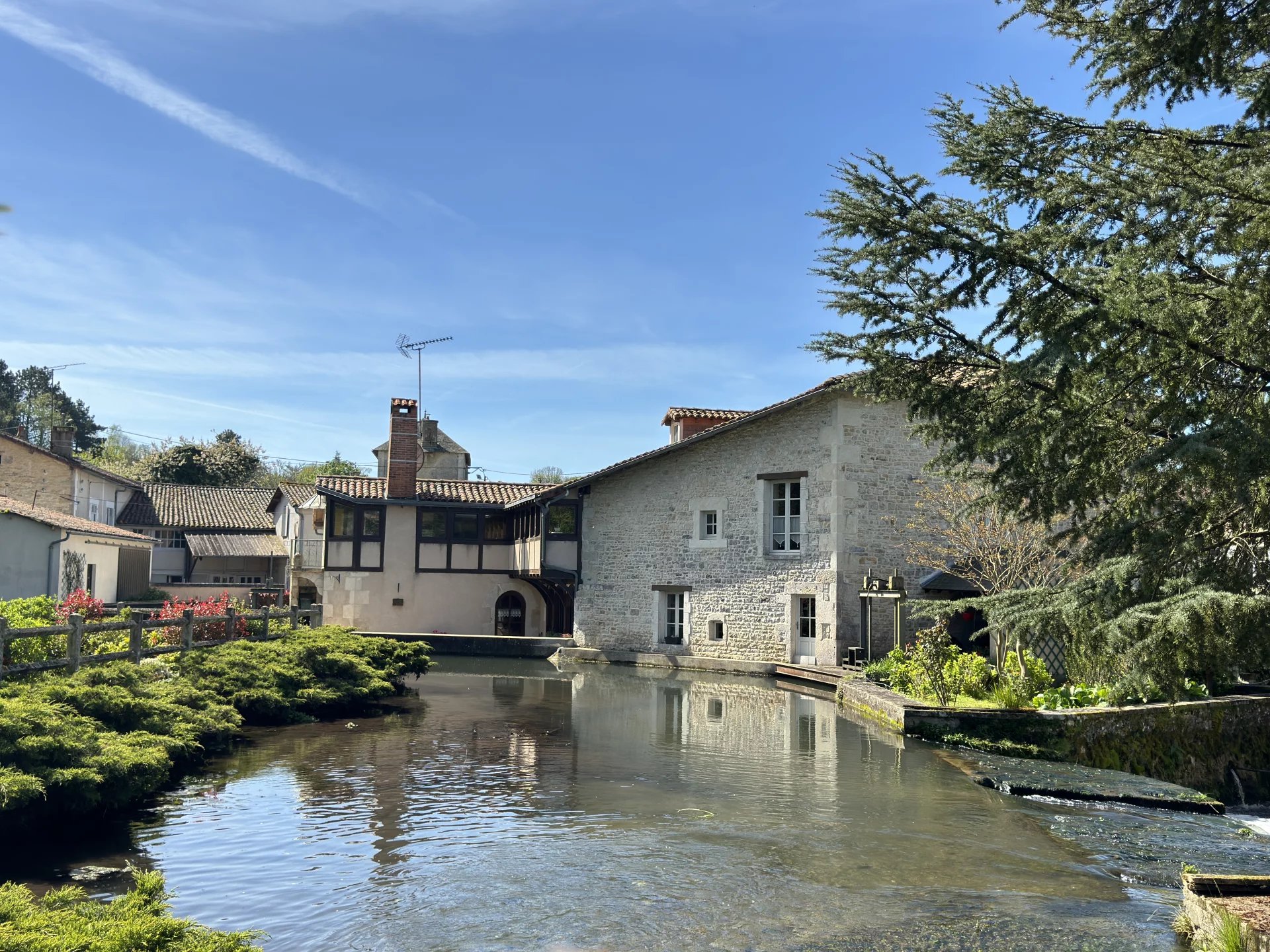 A charming mill house in a very pretty waterside setting, Poitou-Charentes – France – BVI70994