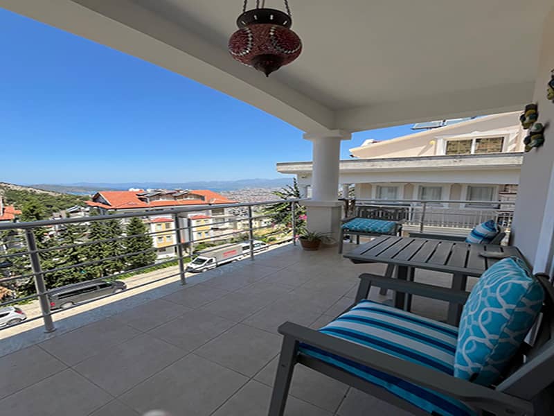 Three bed sea view Duplex in Pathlangic, Fethiye – TC1899