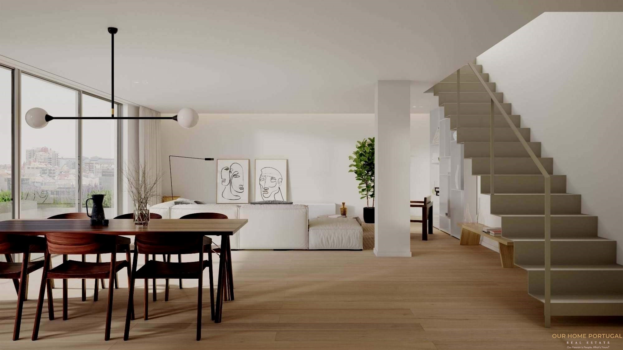 4 bedroom Apartment in Avenidas Novas, Lisboa, Portugal – OHP 001-205