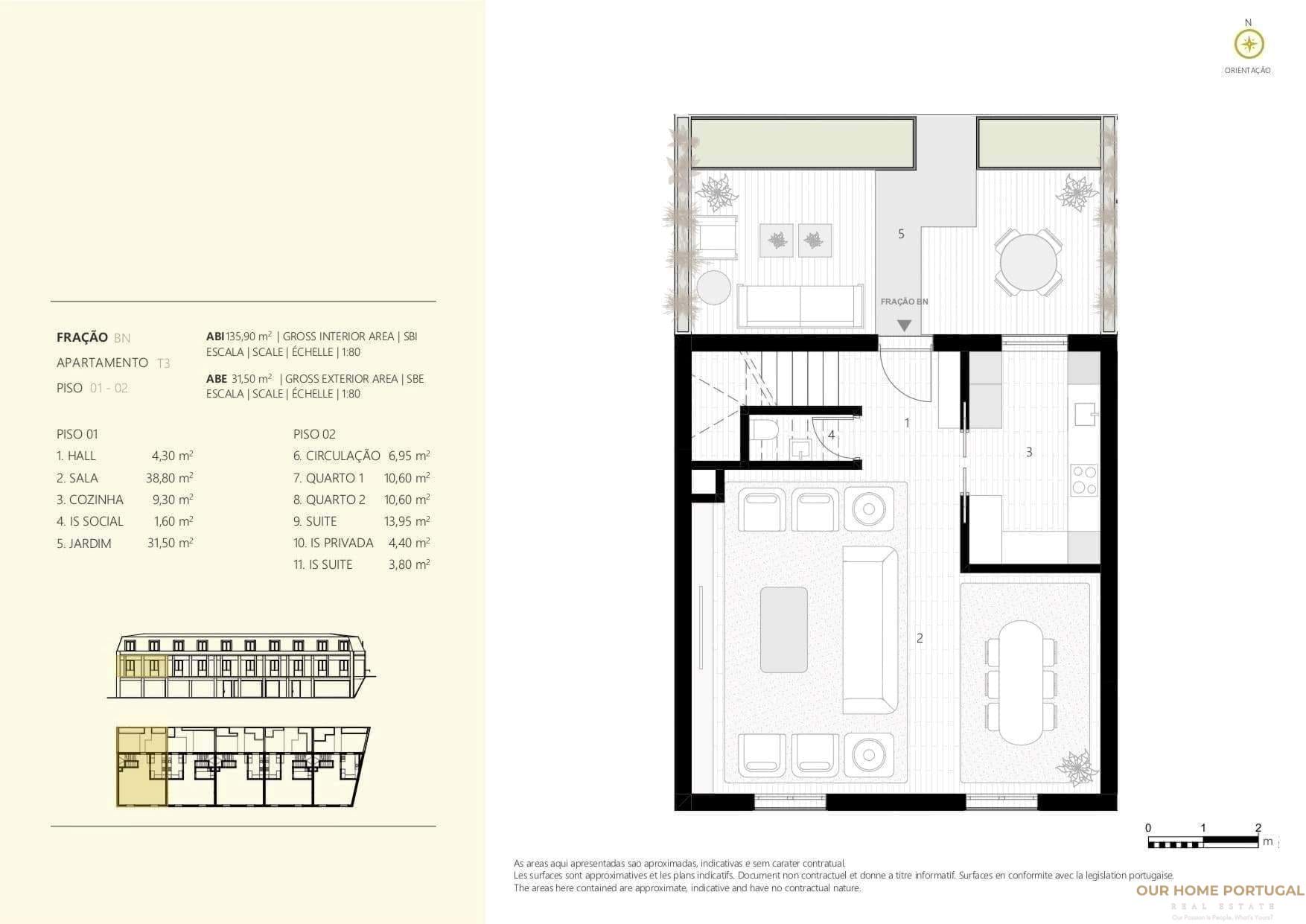 3 bedroom Villa in Algés, Linda-a-velha E Cruz Quebrada-dafundo, Lisboa, Portugal – OHP 001-485