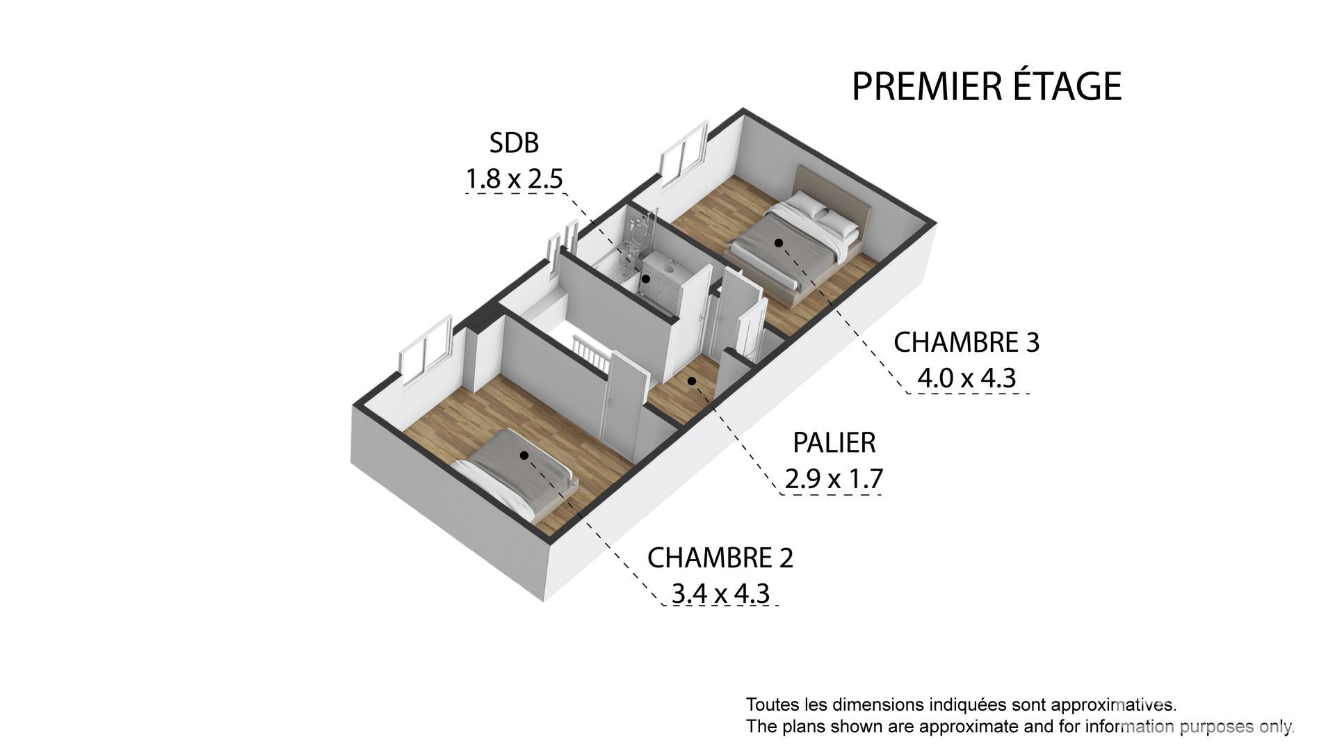 A Brand-new 3 Bedroom, 2 Bathroom Duplex Apartment With Views, Parking And Cave. – APTCLOSFLORINE301