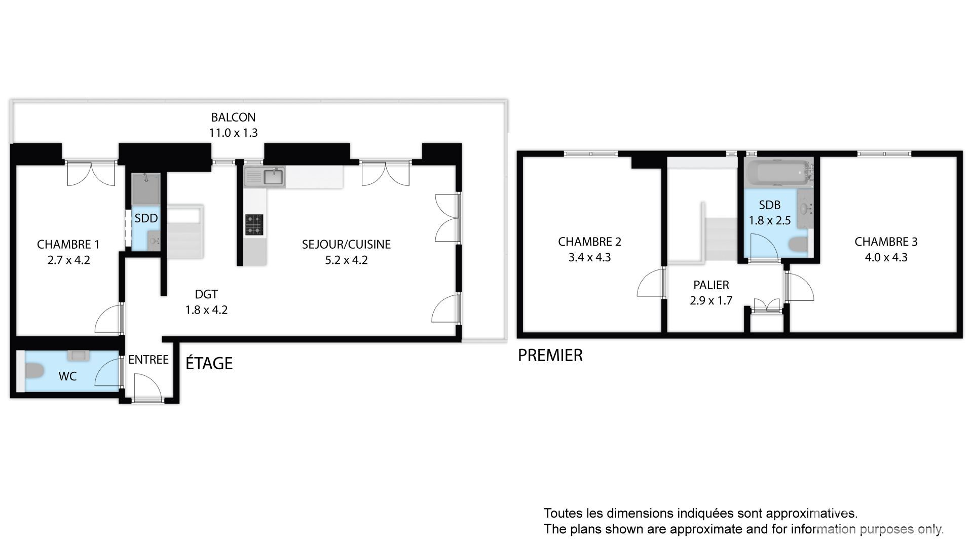 A Brand-new 3 Bedroom, 2 Bathroom Duplex Apartment With Views, Parking And Cave. – APTCLOSFLORINE301