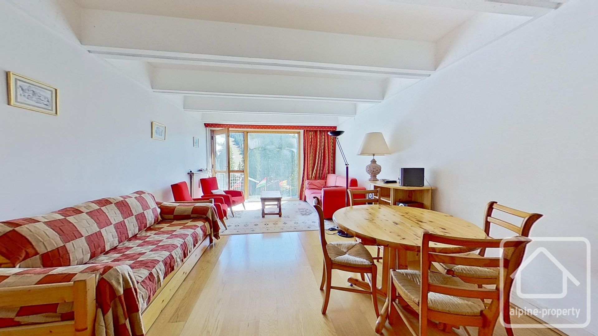 One Bedroom Apartment, In The Centre Of Flaine Opposite The Skiing, 1 Bathroom, Cellar And Ski Locker – CASSIOPEEE2