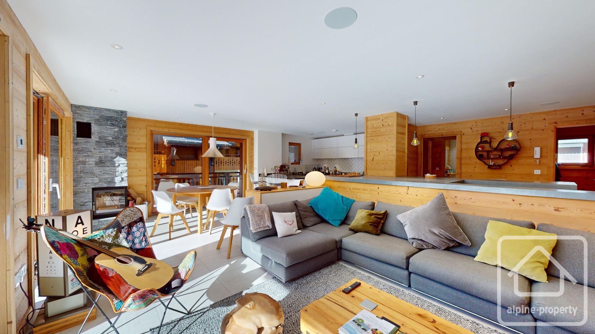 A Stunning Duplex 4 Bedroom Apartment Located Close To The Pistes And The Centre Of La Chapelle D’Abondance. – APPTDESETOILES