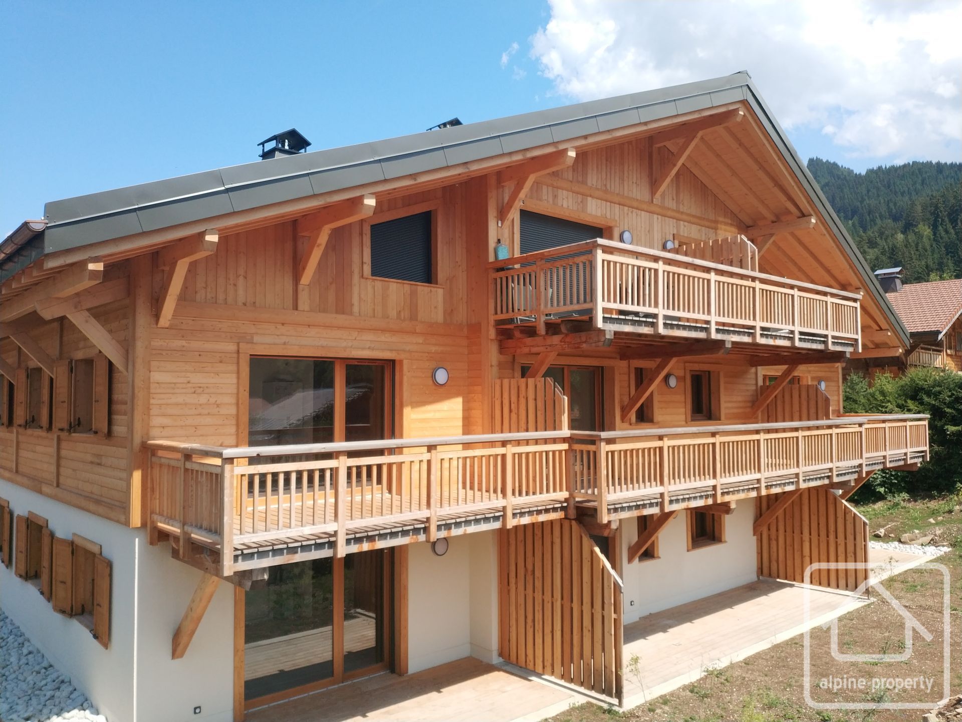 A Super, Mixed Programme Of New-build Apartments And Chalets, In A Sunny Setting With The Ski Bus Stop Nearby. – DOMAINEARDOISE1203