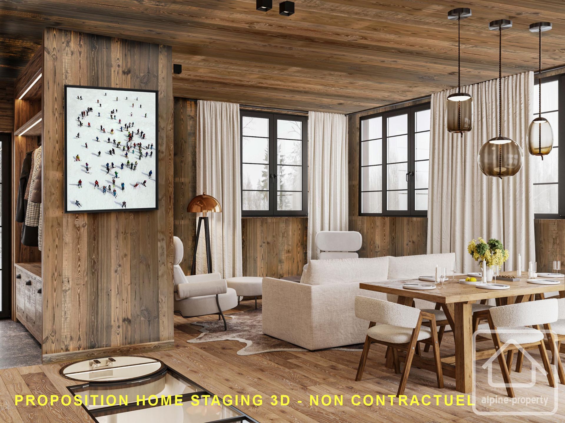 Renovated As New 3 Bedroom 2 Bathroom Apartment With Terrace And Balcony, Close To Chamonix Centre – ATELIER2