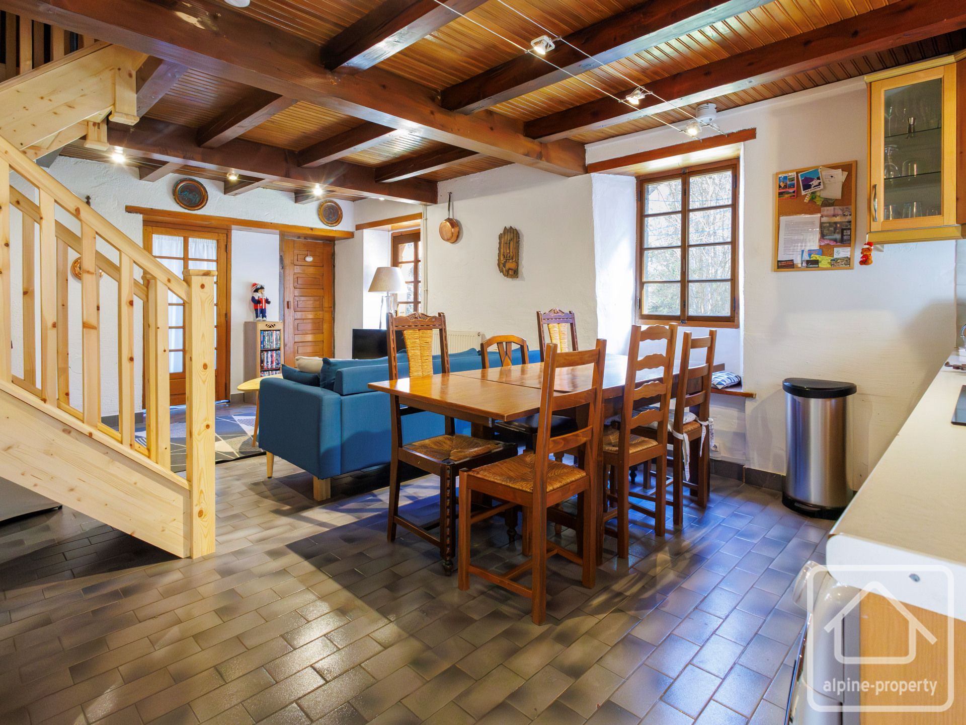 Charming Semi-detached House With Garden For Sale In Saint-Jean-d’Aulps. – CHALETENZO