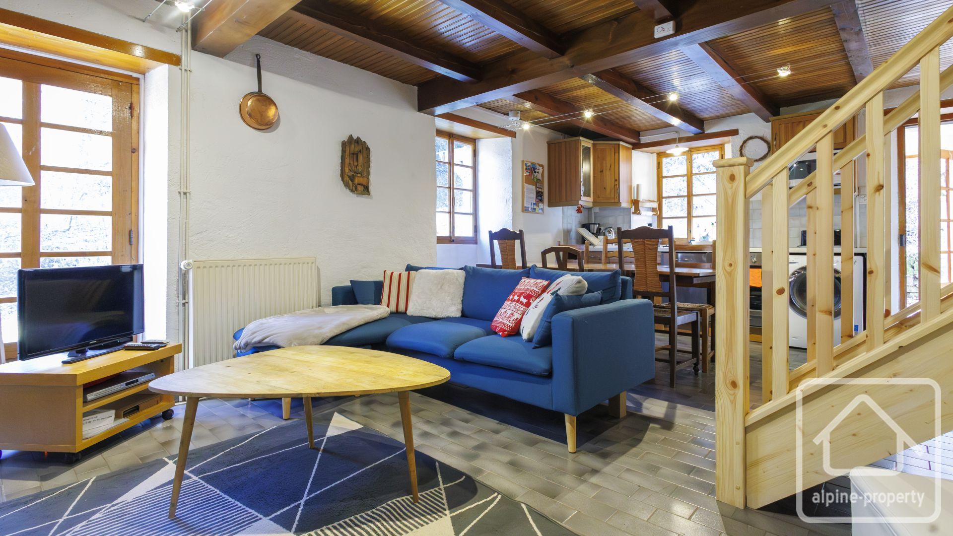 Charming Semi-detached House With Garden For Sale In Saint-Jean-d’Aulps. – CHALETENZO