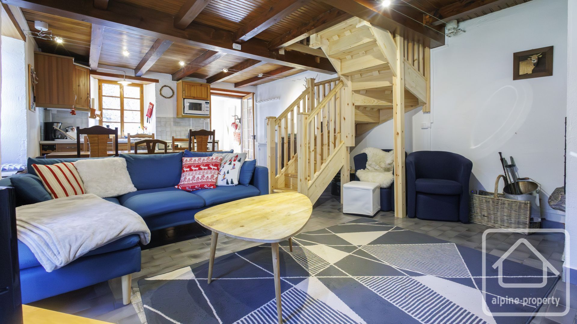 Charming Semi-detached House With Garden For Sale In Saint-Jean-d’Aulps. – CHALETENZO