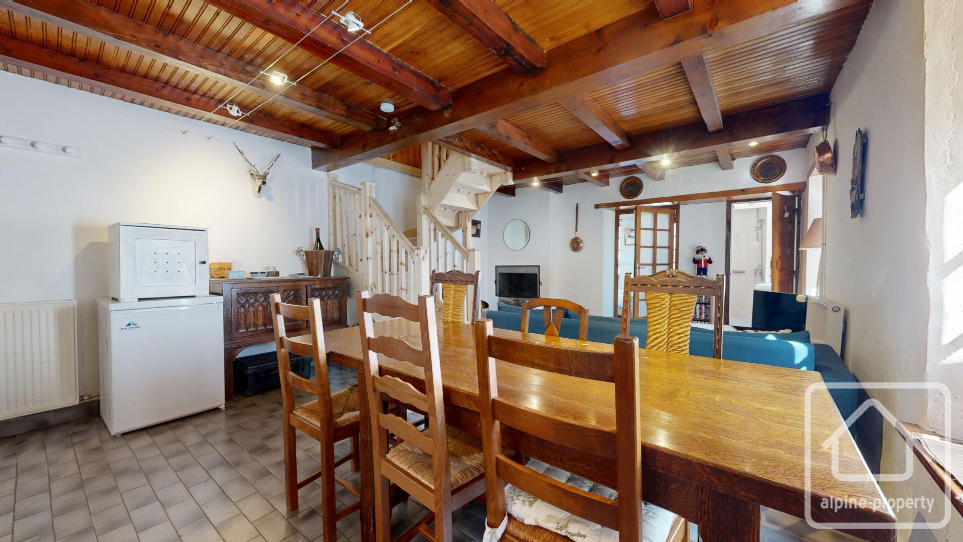 Charming Semi-detached House With Garden For Sale In Saint-Jean-d’Aulps. – CHALETENZO