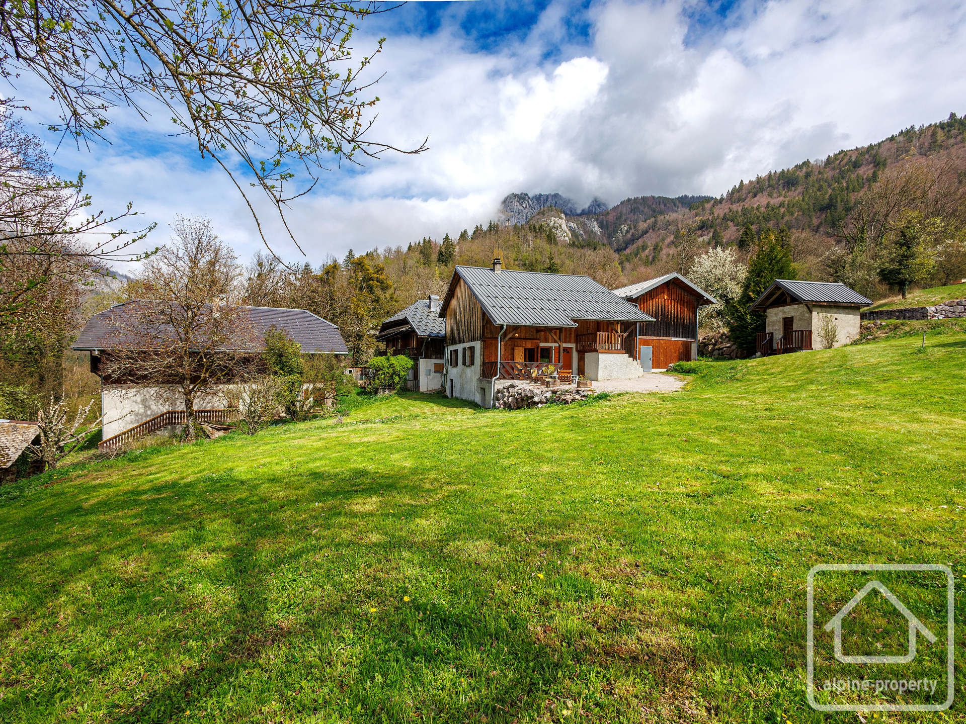 Rare Renovation Opportunity: Traditional Farmhouse With Annexes And Land, In Le Biot. – FERMELESMOULINS