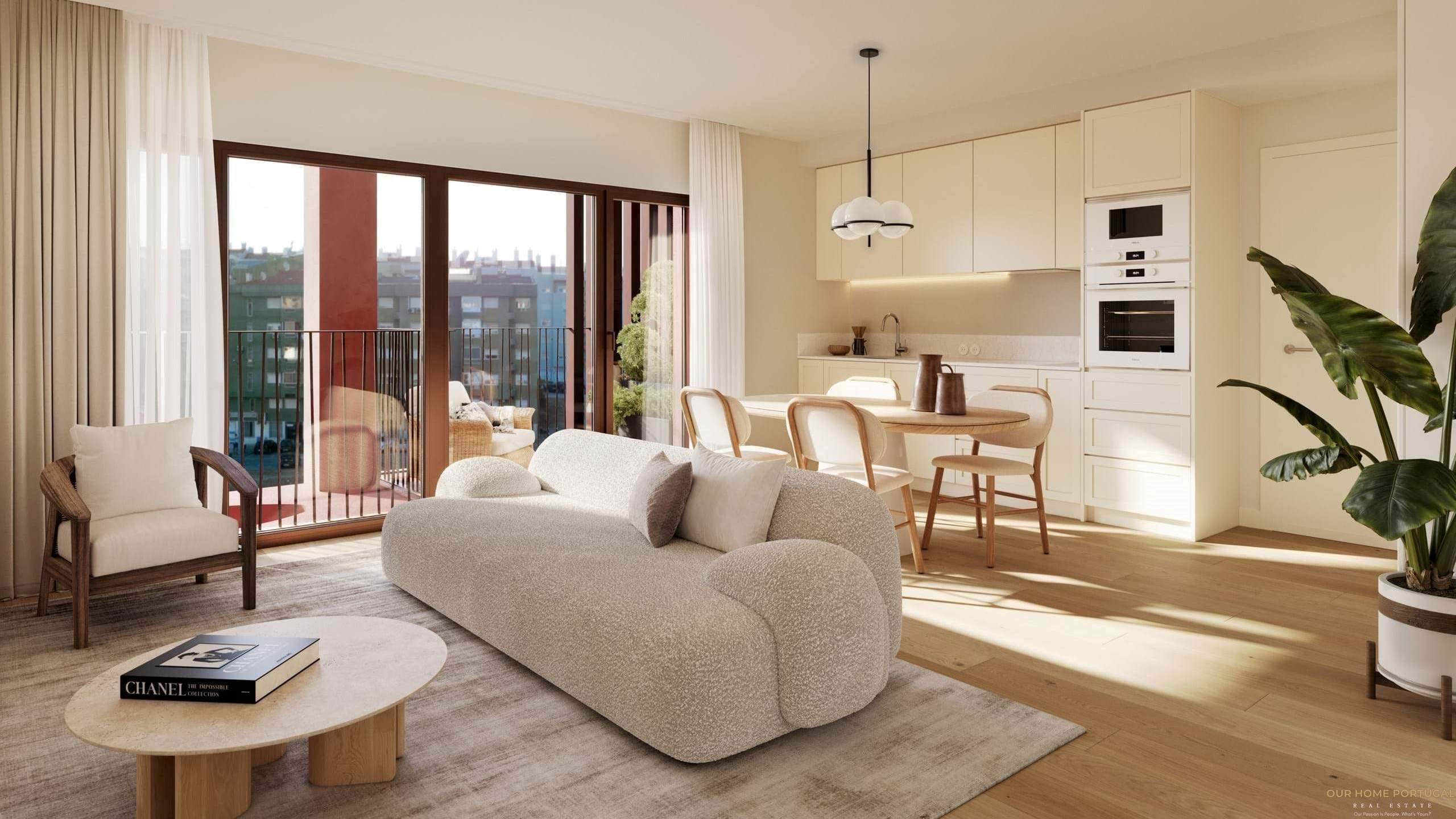 1 bedroom Apartment in Laranjeiro E Feijó, Setúbal, Portugal – OHP 001-512