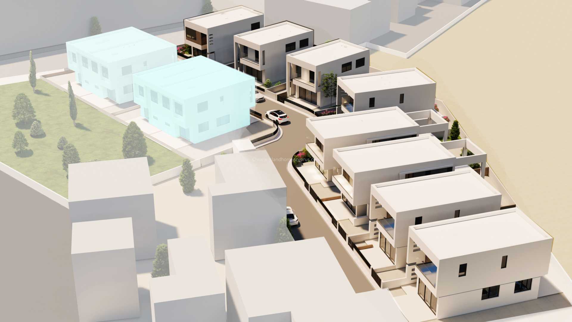 3 bedroom Link-Detached in Paralimni, Famagusta, Cyprus – GpP104dp