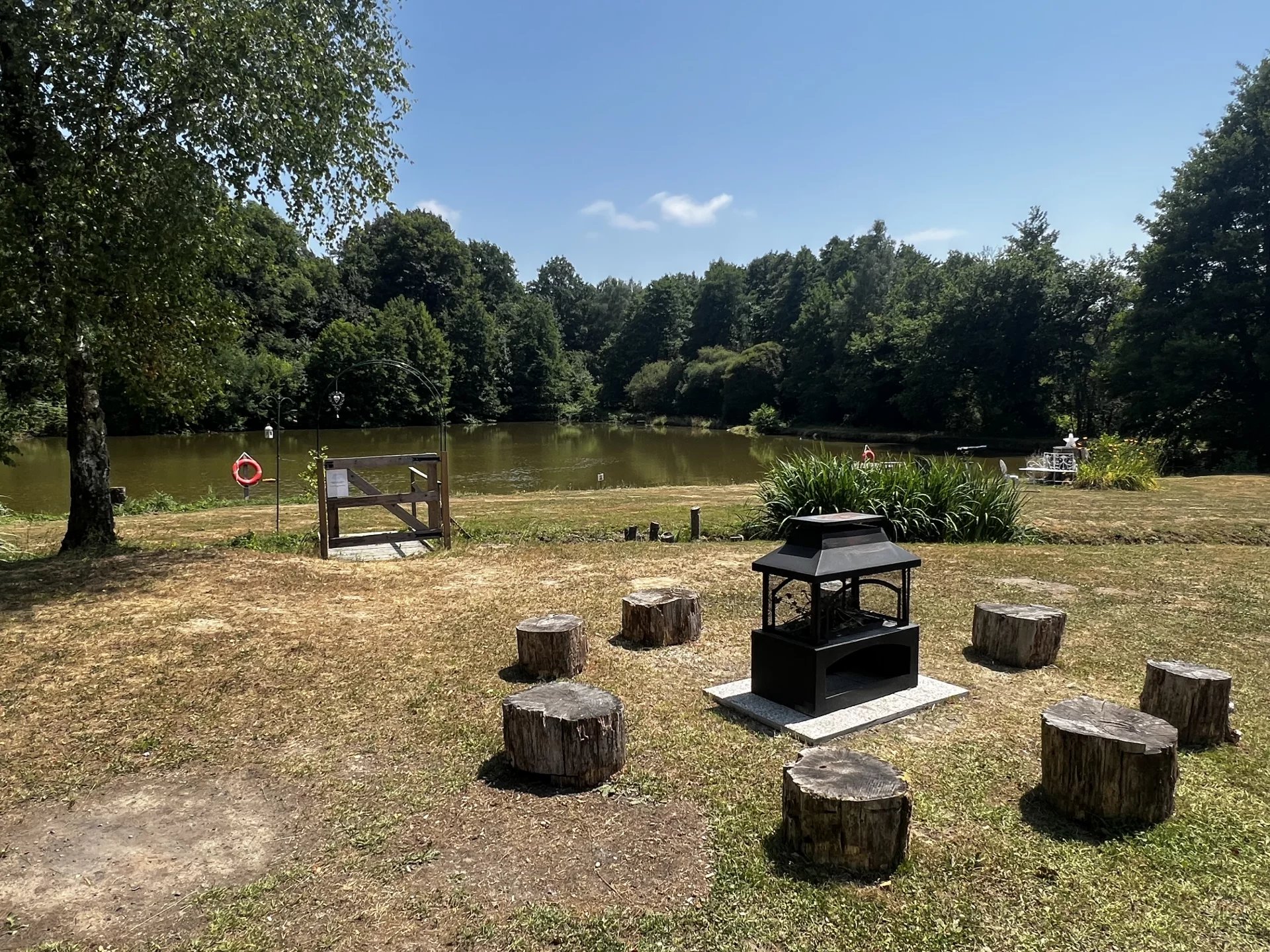 Campsite with fishing lake in serene location, Limousin – France – BVI81785