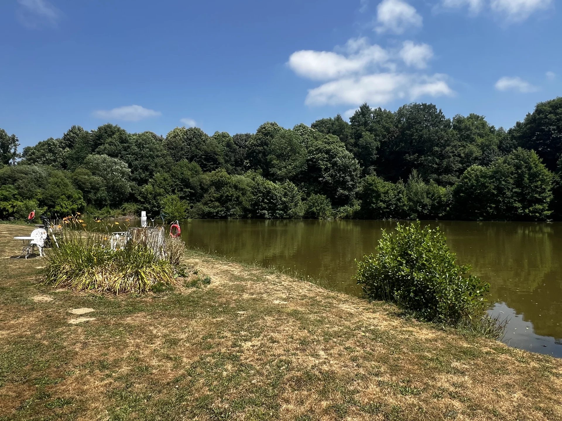 Campsite with fishing lake in serene location, Limousin – France – BVI81785