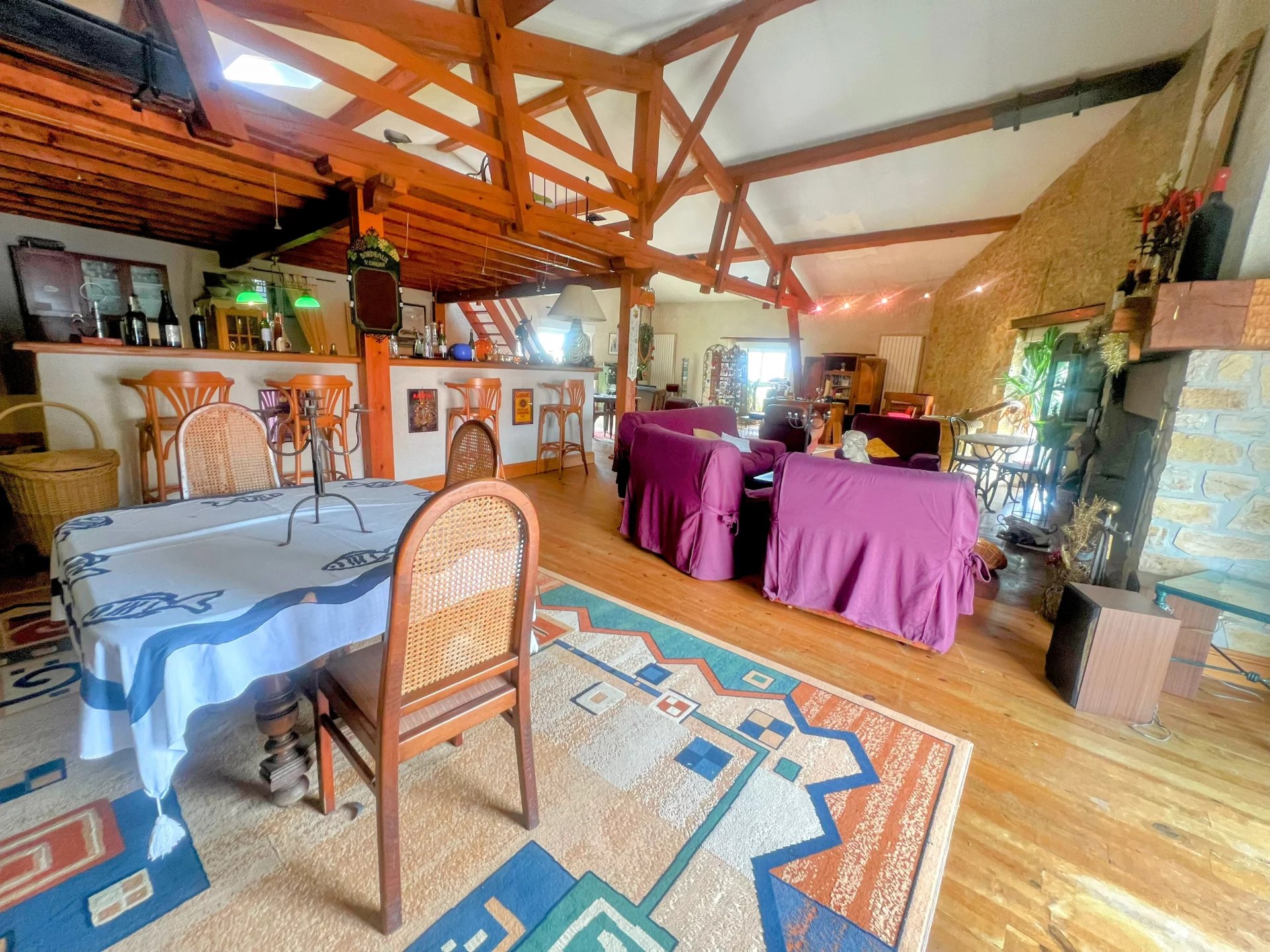 Close to Limoux-Charming Converted Stable with Character Features and Loft-Style Living, Languedoc-Roussillon – France – BVI80854