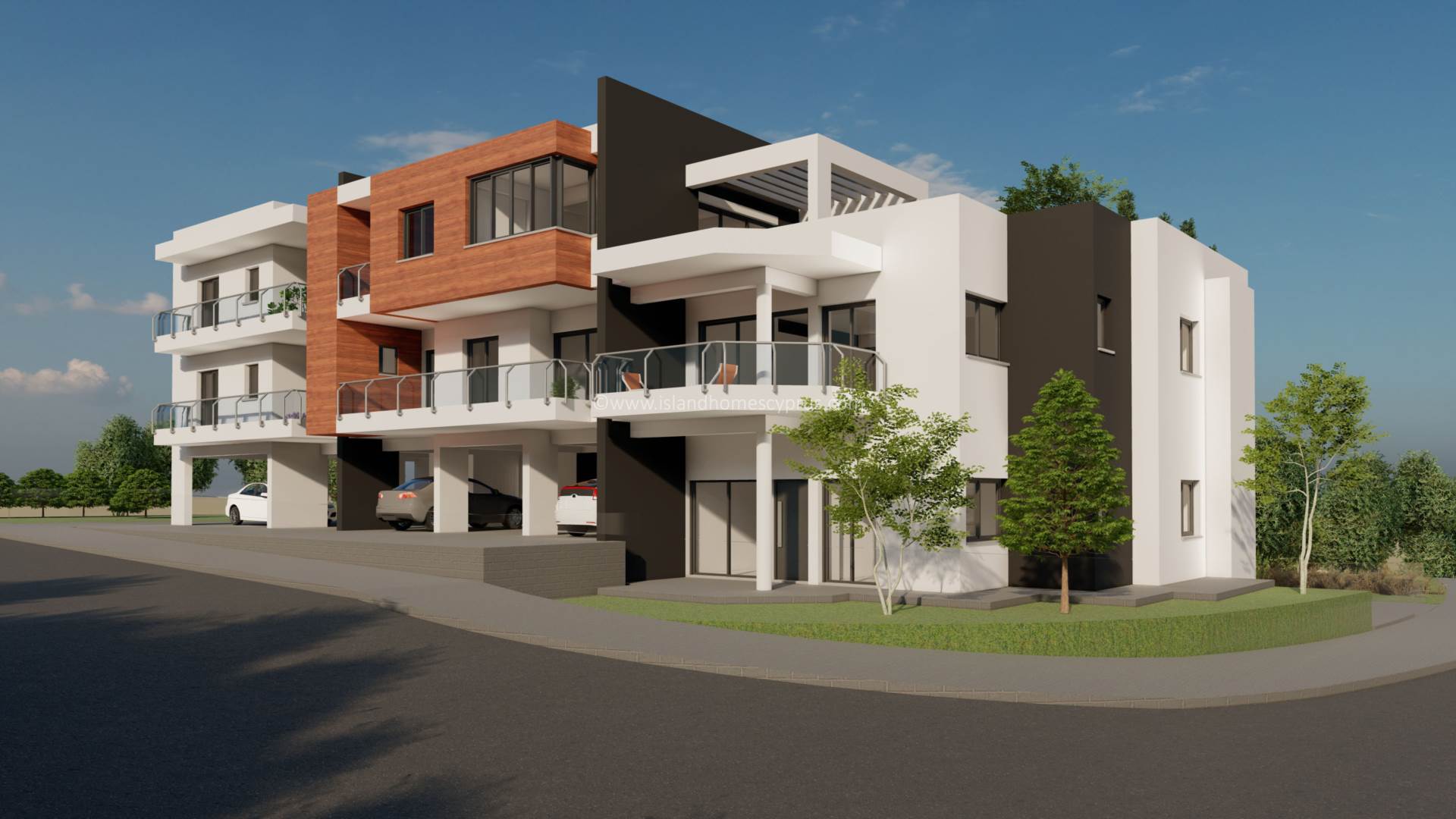 3 bedroom Apartment in Kapparis, Famagusta, Cyprus – ObK101dp