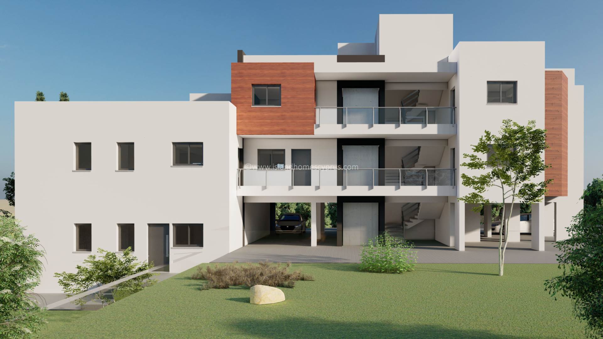 2 bedroom Apartment in Kapparis, Famagusta, Cyprus – ObK102dp