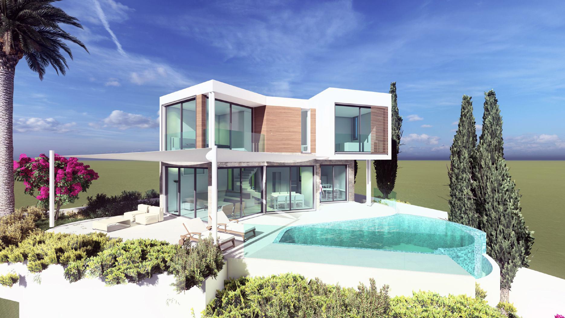 4 bedroom Villas / Houses in Chloraka, Paphos, Cyprus – V-ADN-4-50