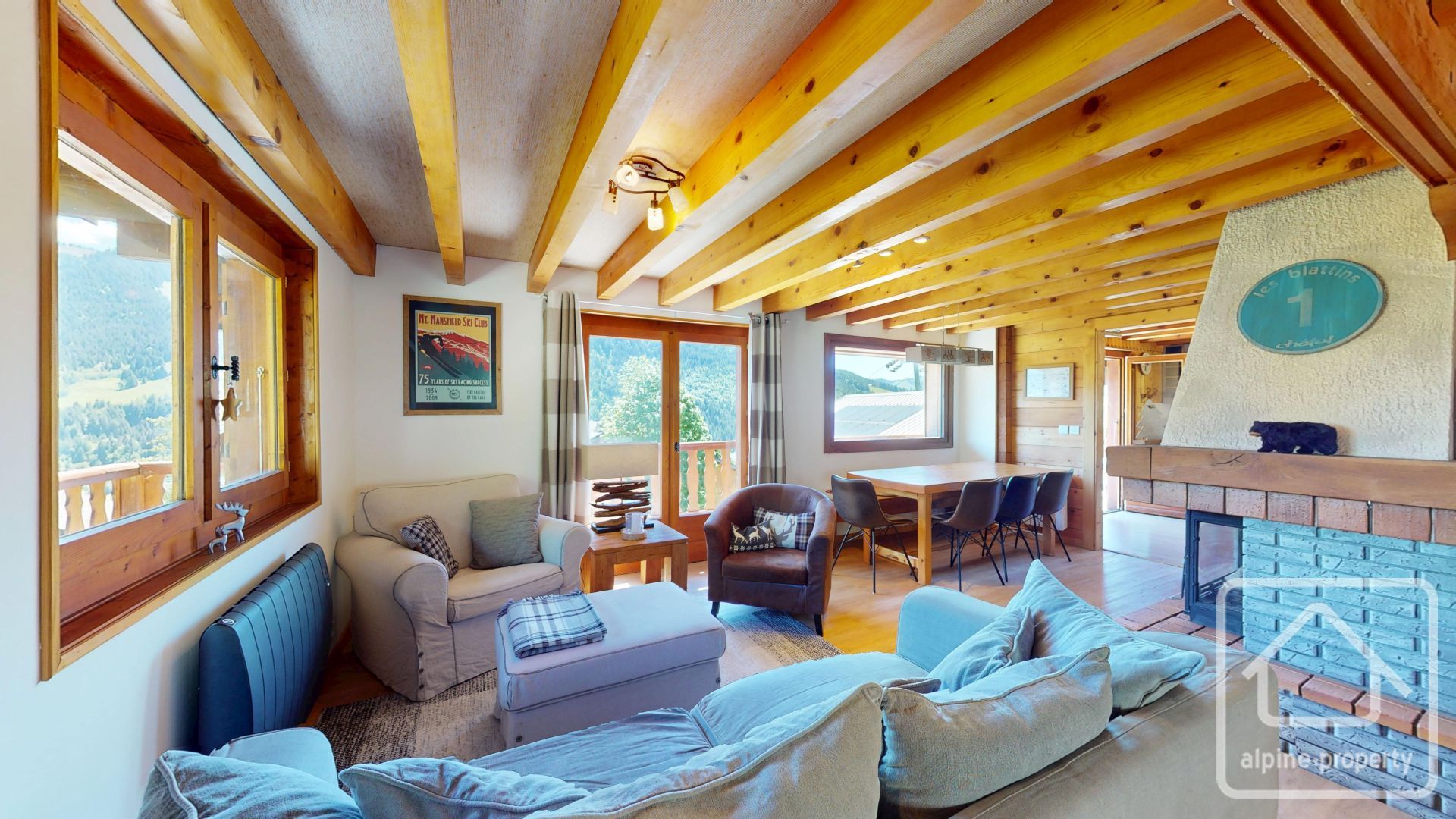 A Pleasant And Modern Chalet Situated In A Sunny Part Of La Chapelle D’Abondance With Outstanding Views. – CHALETLEBOREAL