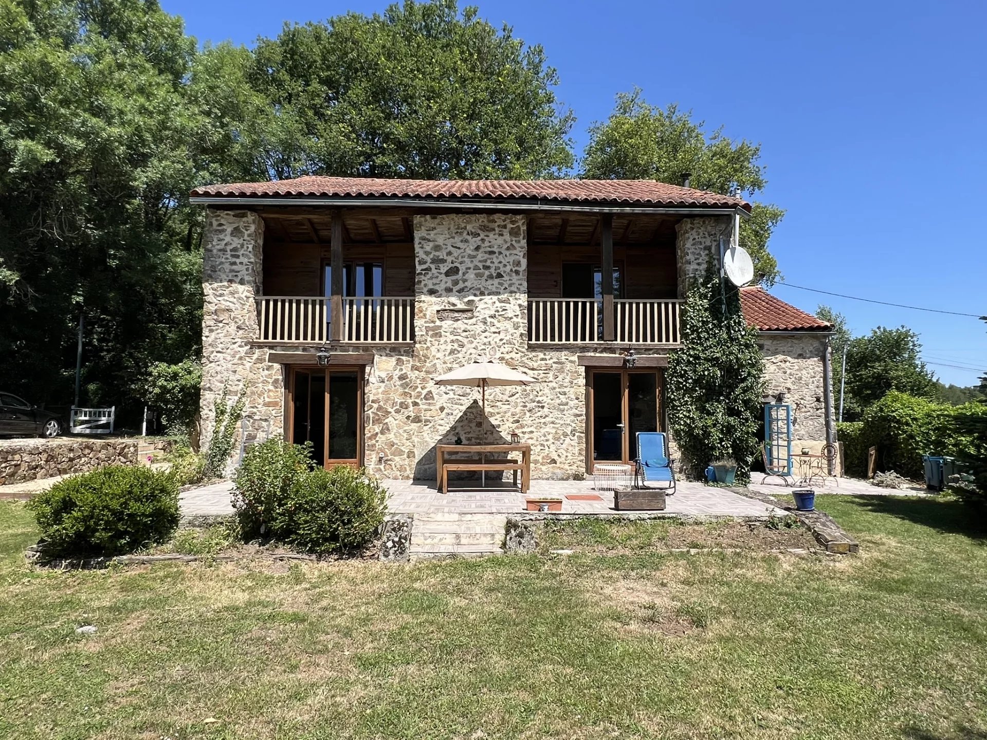 Charming 4-Bed Stone House with Beautiful Gardens and Countryside Views, Limousin – France – BVI81573