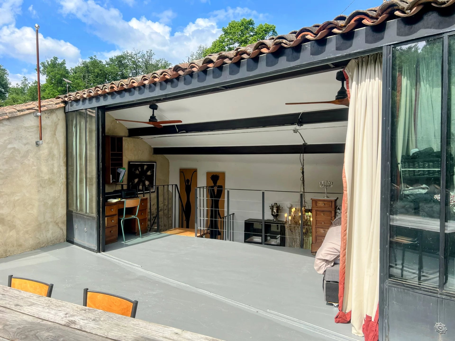 Near Limoux Unique Industrial-Style Loft in Picturesque French Village, Languedoc-Roussillon – France – BVI81170
