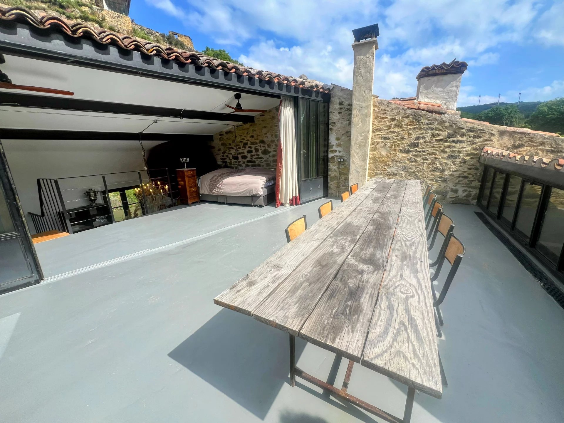 Near Limoux Unique Industrial-Style Loft in Picturesque French Village, Languedoc-Roussillon – France – BVI81170