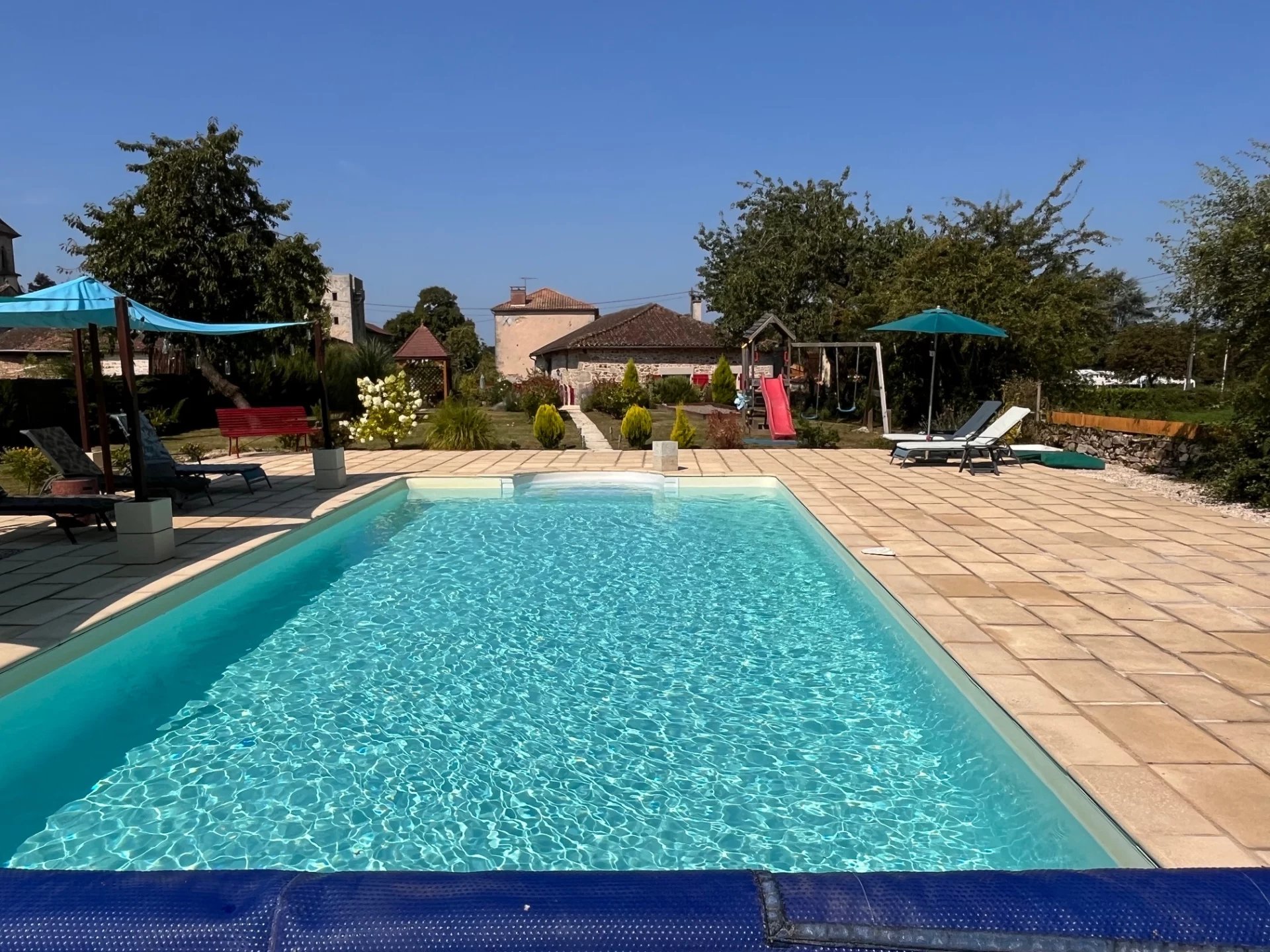 Two dwellings on the edge of a popular village, Aquitaine – France – BVI76695