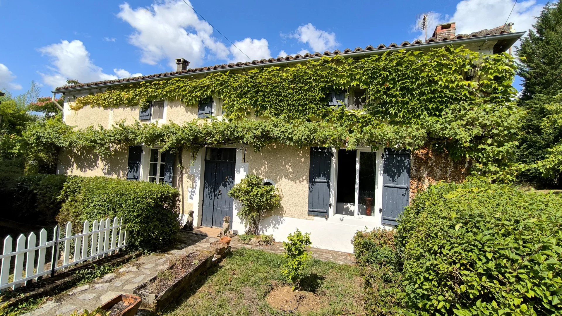 Charming 3-Bedroom Character Property with Over 7 Hectares – Near Champagne-Mouton, Poitou-Charentes – France – BVI82148