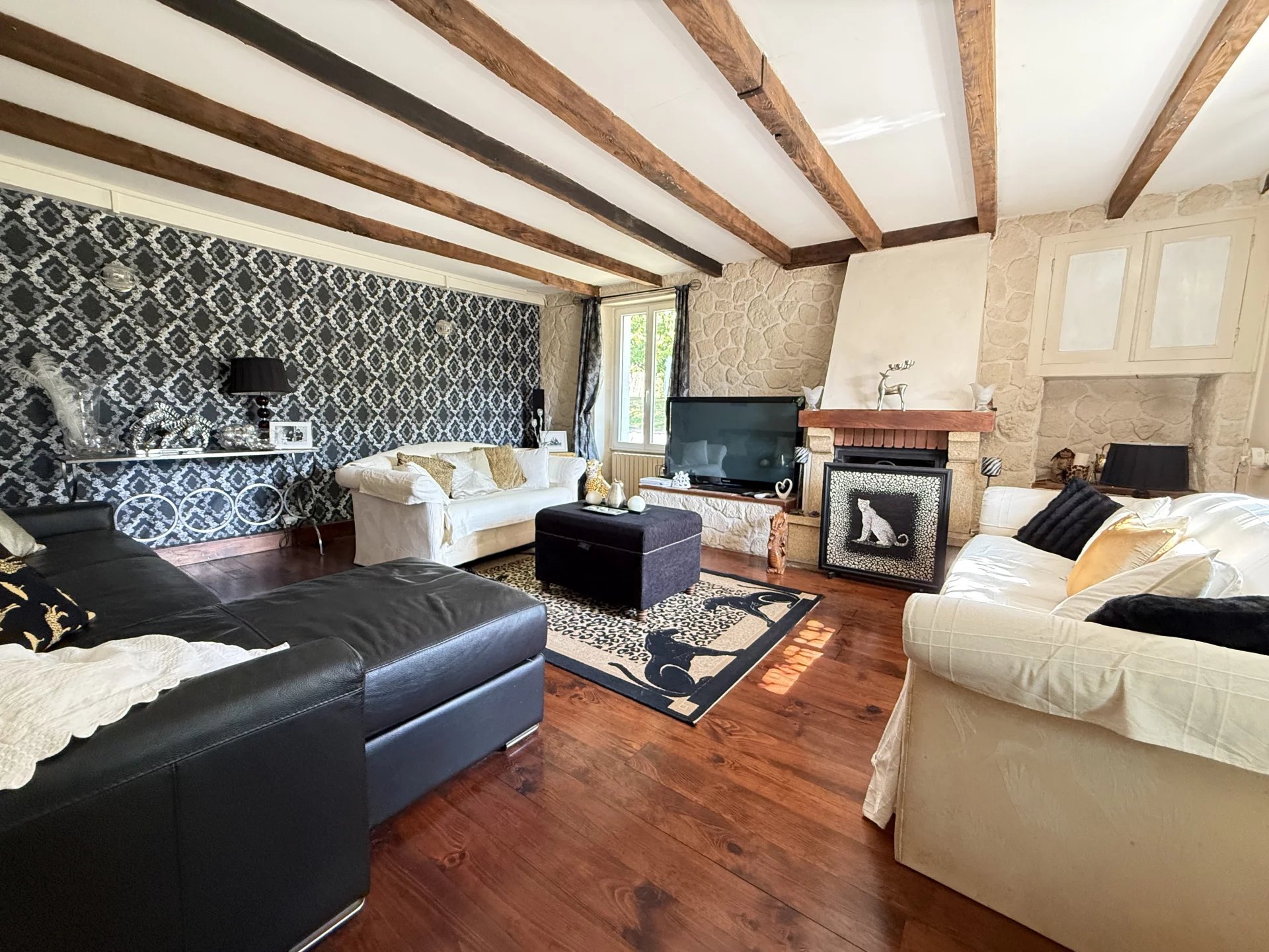 Charming 3-Bedroom Character Property with Over 7 Hectares – Near Champagne-Mouton, Poitou-Charentes – France – BVI82148