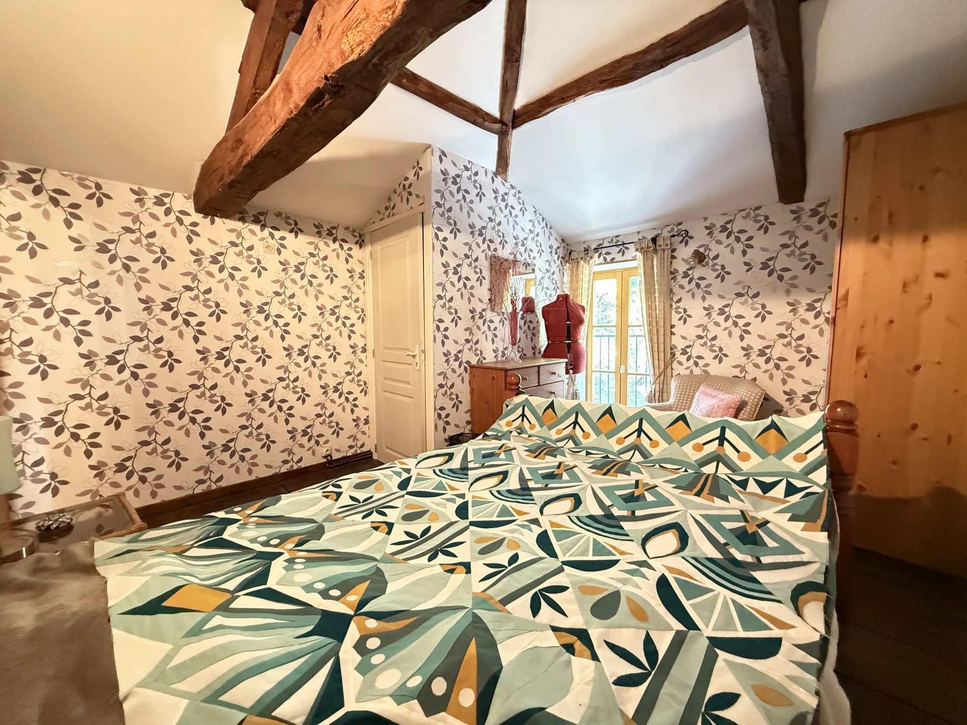 Charming 3-Bedroom Character Property with Over 7 Hectares – Near Champagne-Mouton, Poitou-Charentes – France – BVI82148