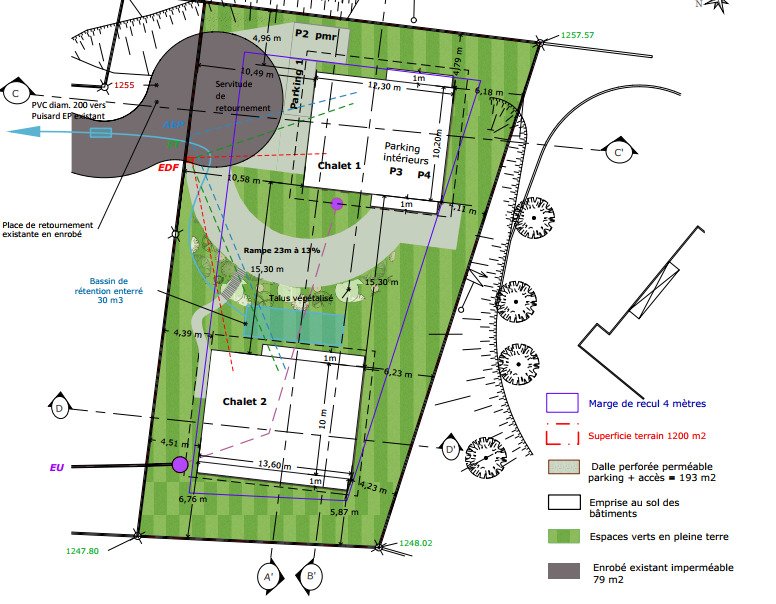 terrain in Megeve, Haute-Savoie, France