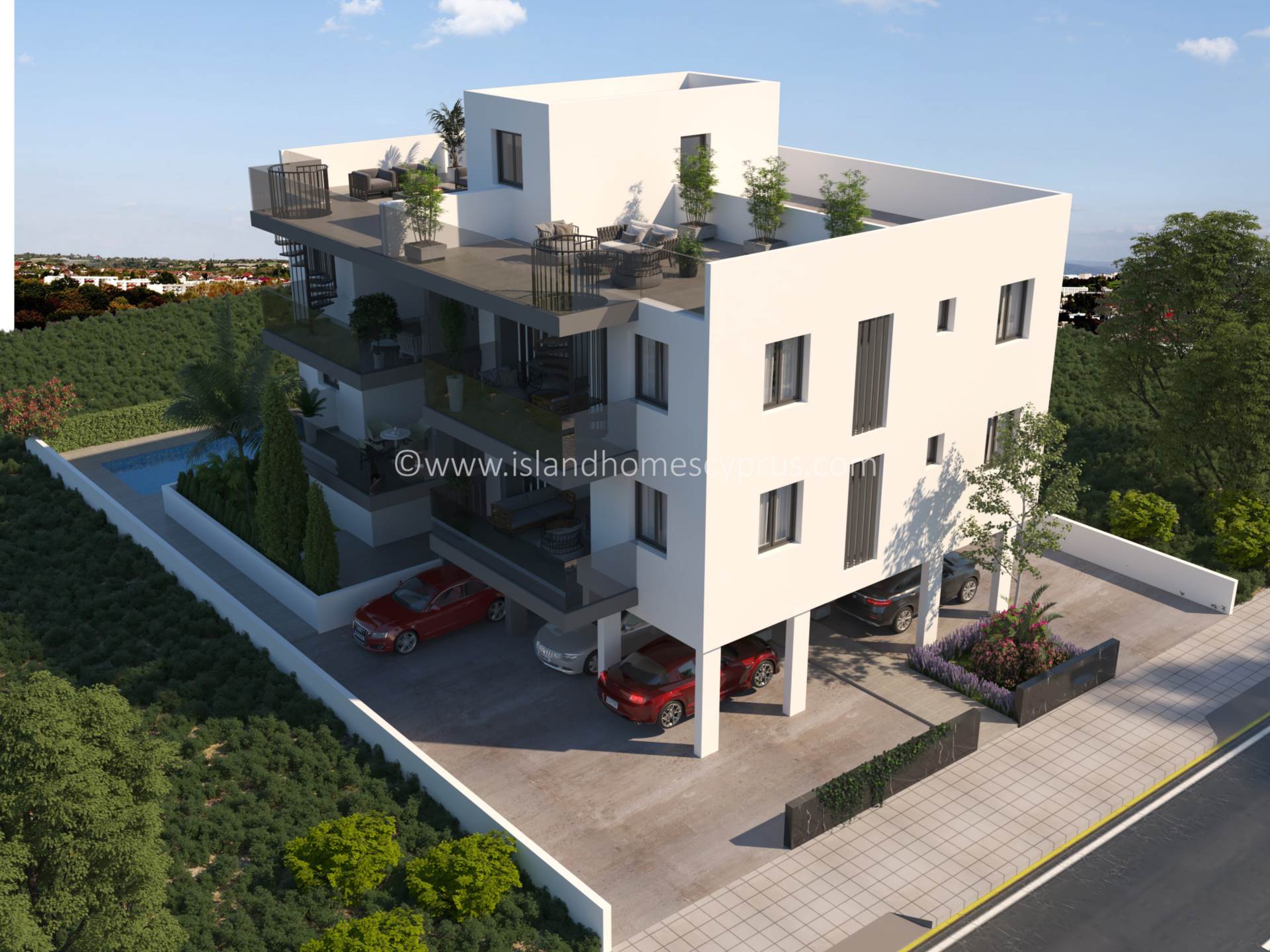 2 bedroom Apartment in Kapparis, Famagusta, Cyprus – AbK102dp