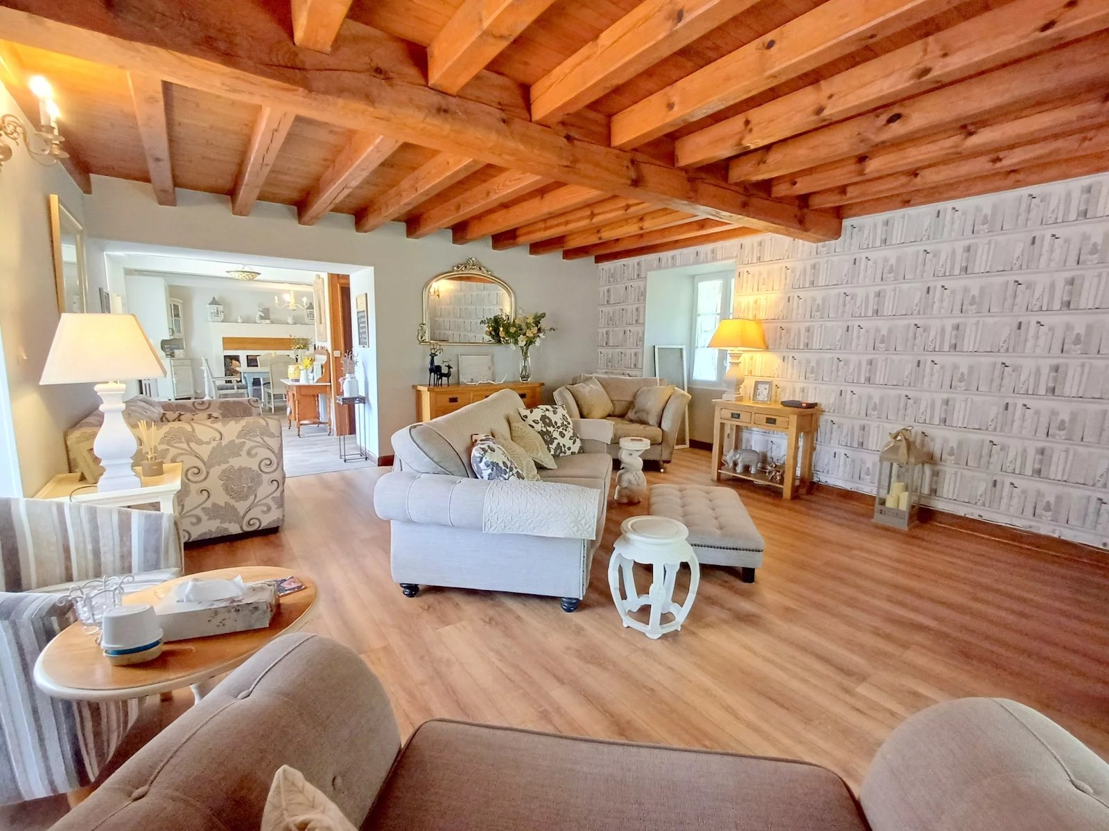 Exceptional 7-Bedroom Charentaise Home with Restored Pigeonnier guest suite, Stone Cottage to finish, Pool & Panoramic Views, Poitou-Charentes – France – BVI81438