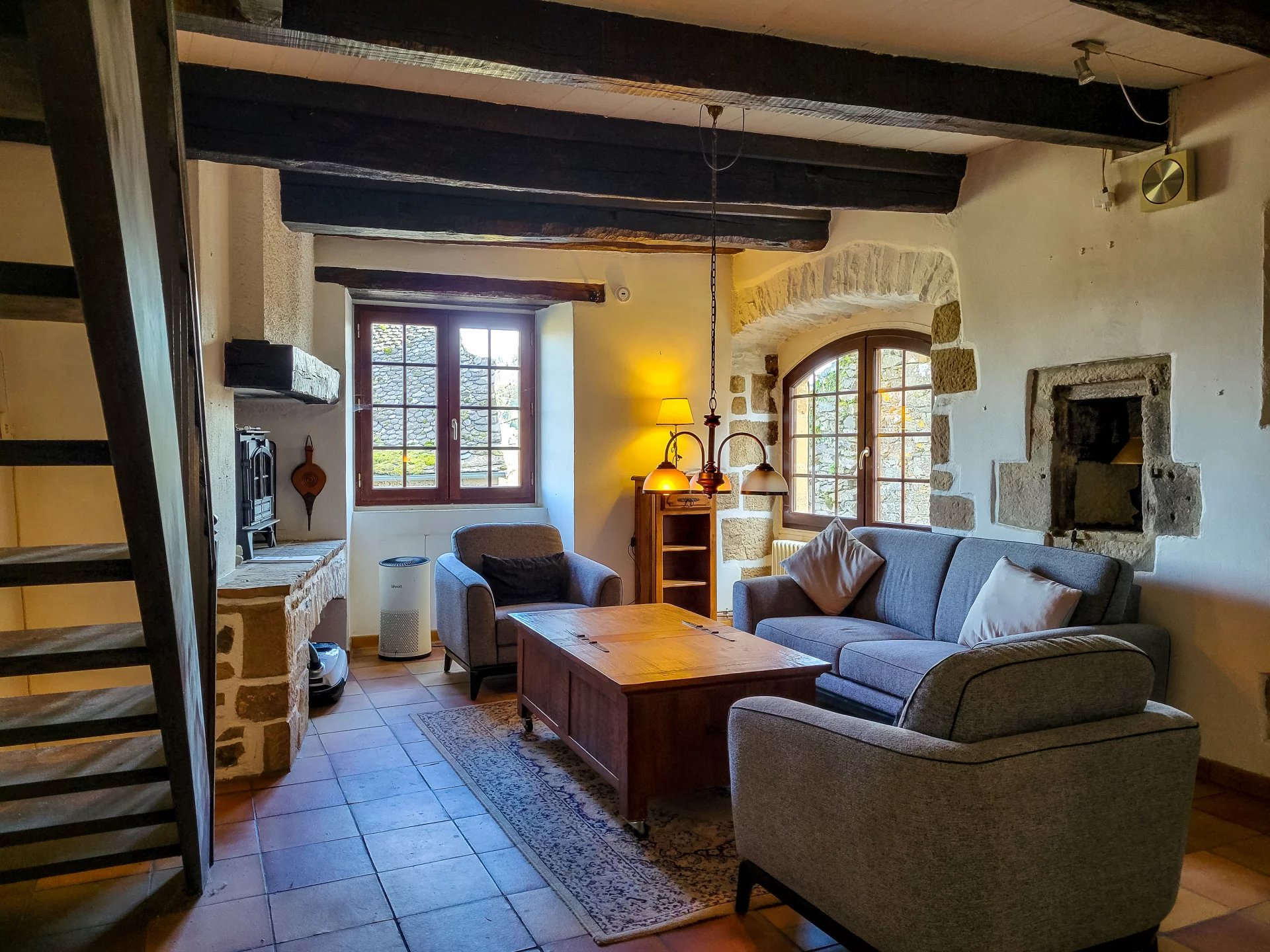 Charming Stone Property with Guest House in the Heart of Najac, Aveyron, Midi-Pyrénées – France – BVI78990