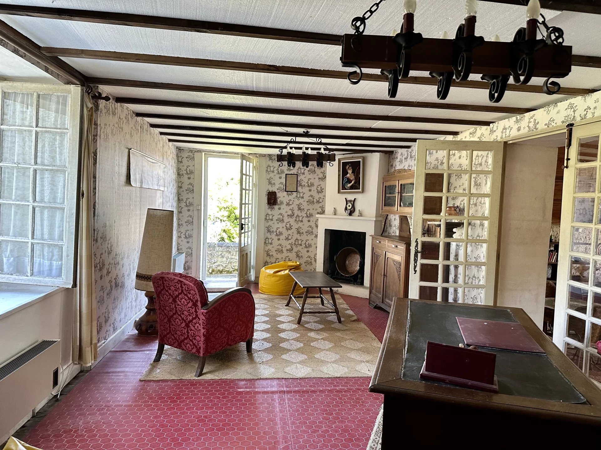 Traditional stone house in a pretty hamlet, Poitou-Charentes – France – BVI80435