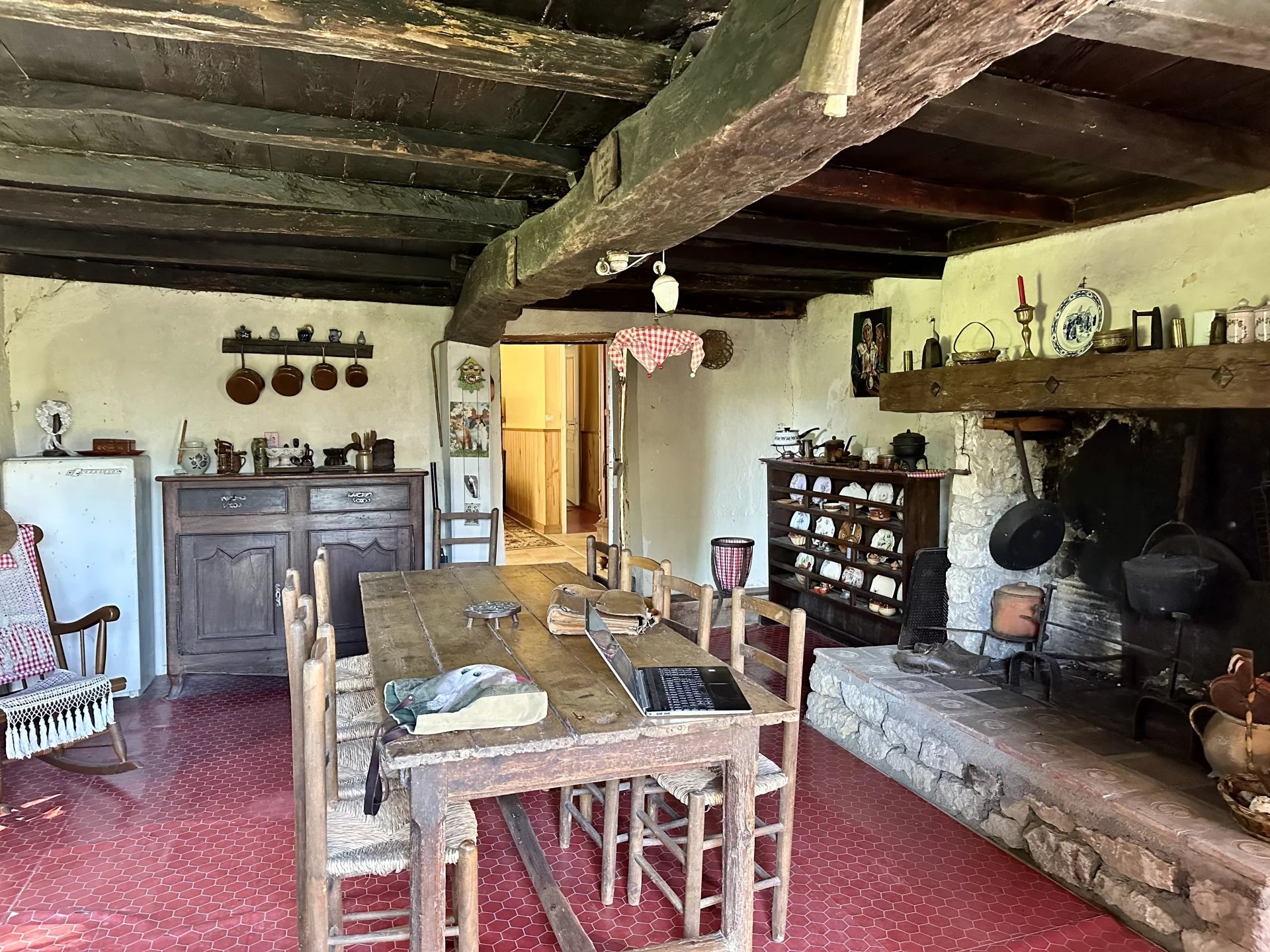 Traditional stone house in a pretty hamlet, Poitou-Charentes – France – BVI80435